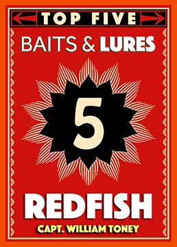Top 5 Redfish Baits & Lures